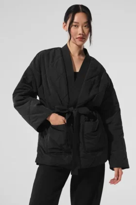 Urbanite Wrap-puffer - Zwart