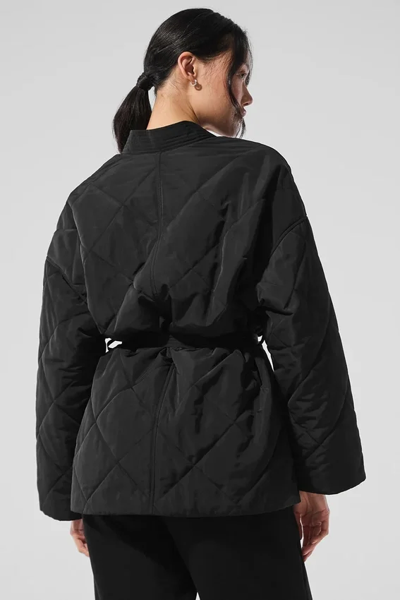 Urbanite Wrap-puffer - Zwart