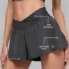 V-Cute korte broek - antraciet
