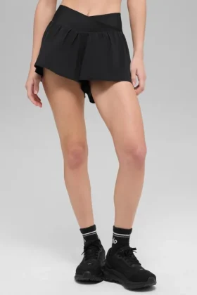 V-Cute korte broek - Zwart