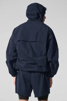 Vantage nylon ripstop trainingsjas – Navy