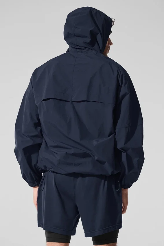 Vantage nylon ripstop trainingsjas - Navy