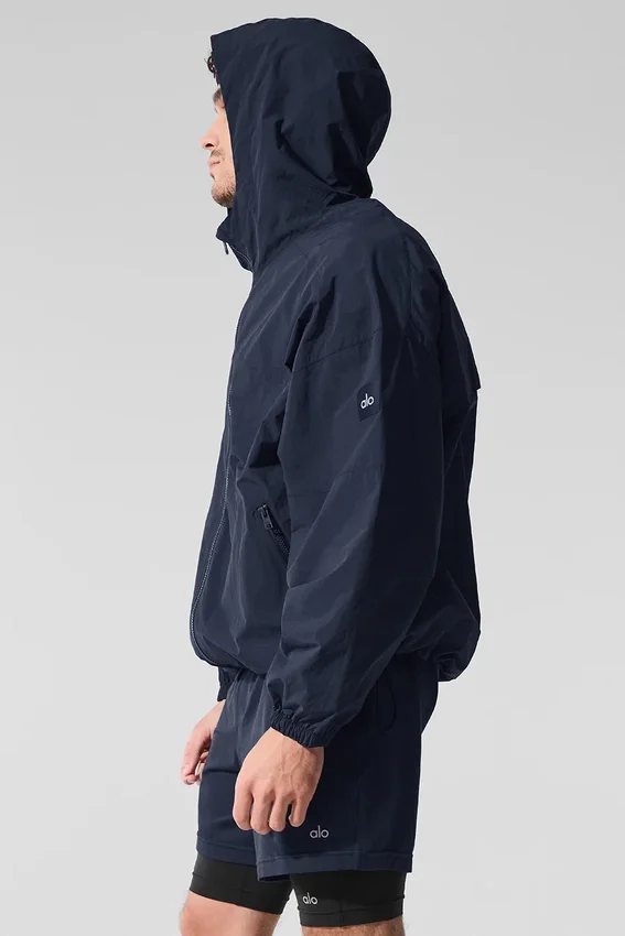 Vantage nylon ripstop trainingsjas - Navy