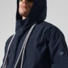 Vantage nylon ripstop trainingsjas - Navy