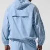 Vantage nylon ripstop trainingsjas - Seashell Blue