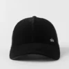 Velvet Off-Duty Hat - Zwart