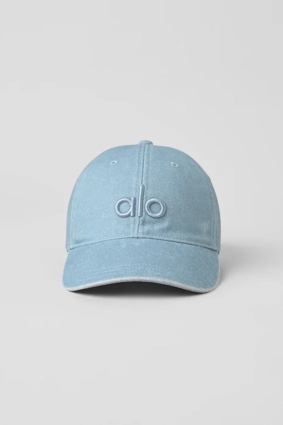 Verbleichte Off-Duty-Pet - Licht denim