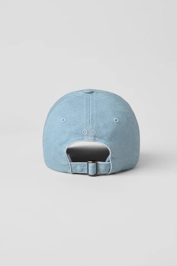 Verbleichte Off-Duty-Pet - Licht denim