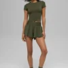 Victory korte broek - Green Olive
