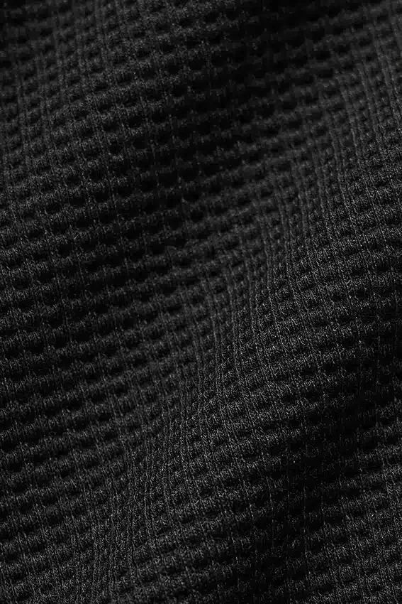 Waffle Lounge Jogger - Zwart