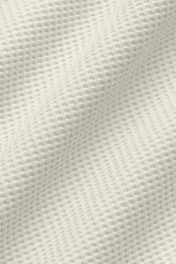 Waffle Lounge Hoodie - Bone