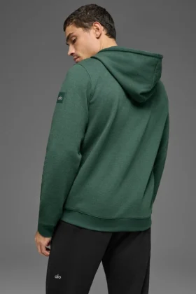 Waffle Lounge Hoodie – Clover Green