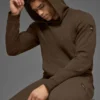 Waffle Lounge Hoodie - Espresso