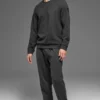 Waffle Lounge Jogger - Antraciet
