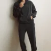 Waffle Lounge Jogger - Antraciet