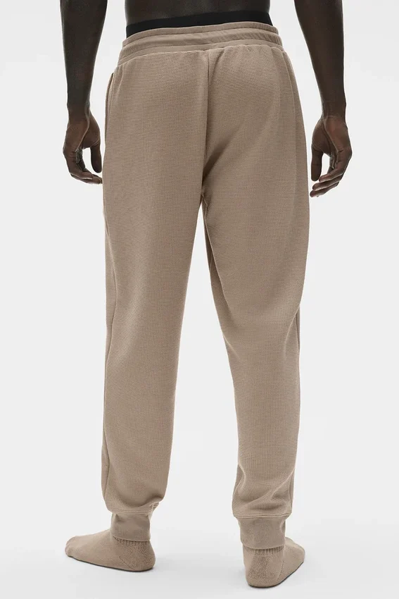 Waffle Lounge Jogger - Gravel