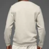 Waffle Lounge Long Sleeve Crew - Bone