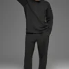 Waffle Lounge Jogger - Zwart