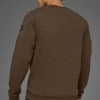 Waffle Lounge T-shirt met lange mouwen - Espresso