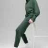 Waffle Weekend Escape Jogger - Clover Green