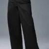 Wanderlust broek met wijde pijpen - Zwart
