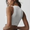 Wellness Rib Flaunt Tank - Wit