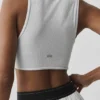 Wellness Rib Flaunt Tank - Wit