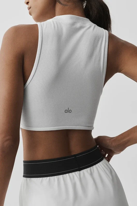 Wellness Rib Flaunt Tank - Wit