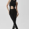 Wellness Rib Flaunt Tank - Zwart