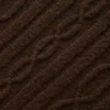 Winter Bliss-broek met kabelpatroon - Espresso