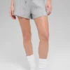 Winter Bliss-korte broek met kabelpatroon - Athletic Heather Grey