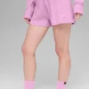 Winter Bliss-korte broek met kabelpatroon – Candy Heart Pink