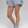 Winter Bliss-korte broek met kabelpatroon - Winter Frost