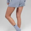 Winter Bliss-korte broek met kabelpatroon - Winter Frost