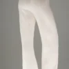 Winter Magic kasjmier broek met wijde pijpen - ivoor