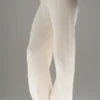 Winter Magic kasjmier broek met wijde pijpen - ivoor