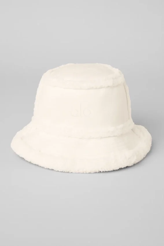 Winterfun-buckethoed - ivoor