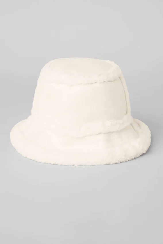 Winterfun-buckethoed - ivoor