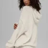 Wollen kasjmier New Class-Hoodie - Bone Heather