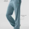 Wollen kasjmier New Class Joggingbroek - Celestial Blue Granite Heather