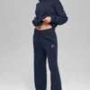 Wollen kasjmier New Class Joggingbroek - Navy