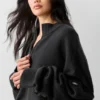 Wool Cashmere New Class 1/4 Zip-trui - Zwart