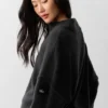Wool Cashmere New Class 1/4 Zip-trui - Zwart