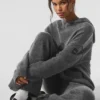 Wool Cashmere New Class Hoodie - Platinum Grey