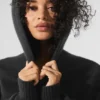Wool Cashmere New Class Hoodie - Zwart