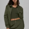 Work It Bomber - Groen olijfgroen