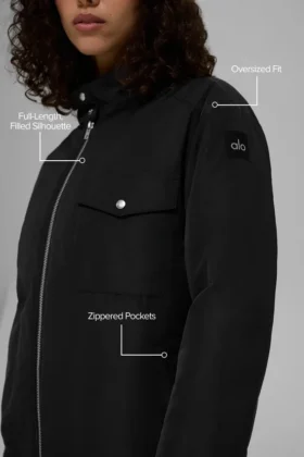Work It-bomberjack – Zwart
