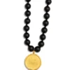 Zwarte onyx mala-ketting