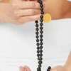 Zwarte onyx mala-ketting